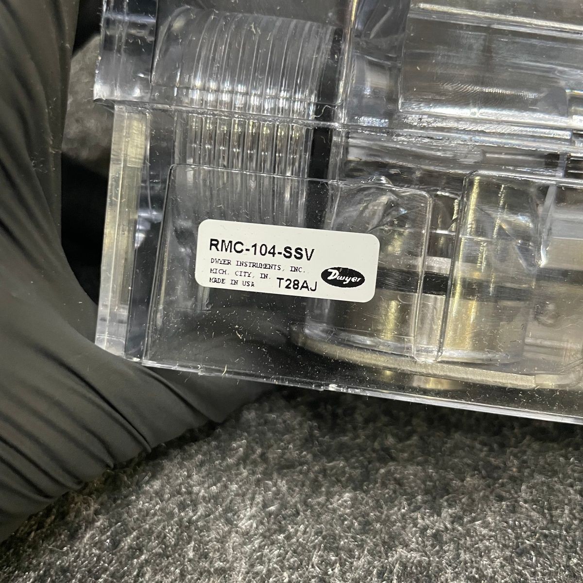 DWYER RMC-104-SSV Rate Master Flow Meter 116238-30