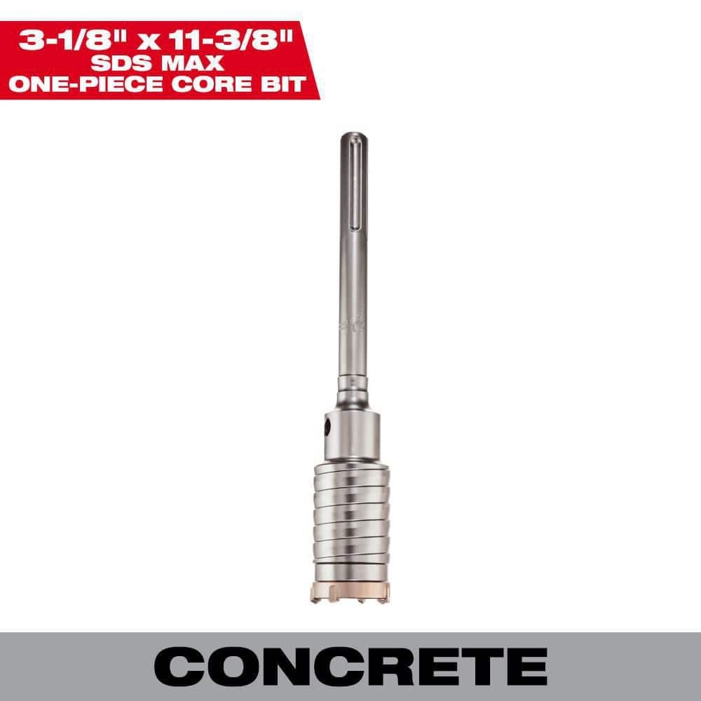 Milwaukee 3-1/8 in. x 11-3/8 in. SDS-MAX Core Bit