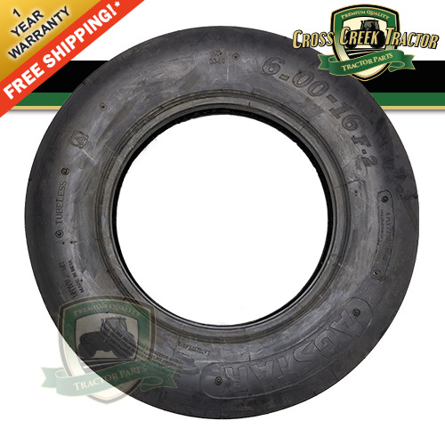 2 – 6.00-16, 6.00×16, 600×16, 600-16 6 PLY Rib Disc Farm Tractor Tires and Tubes