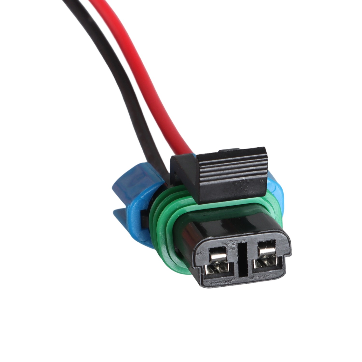Pair 2-Pin Male & Female Connector Multi-Purpose Pigtail 14 AWG 7.8″ Wiring