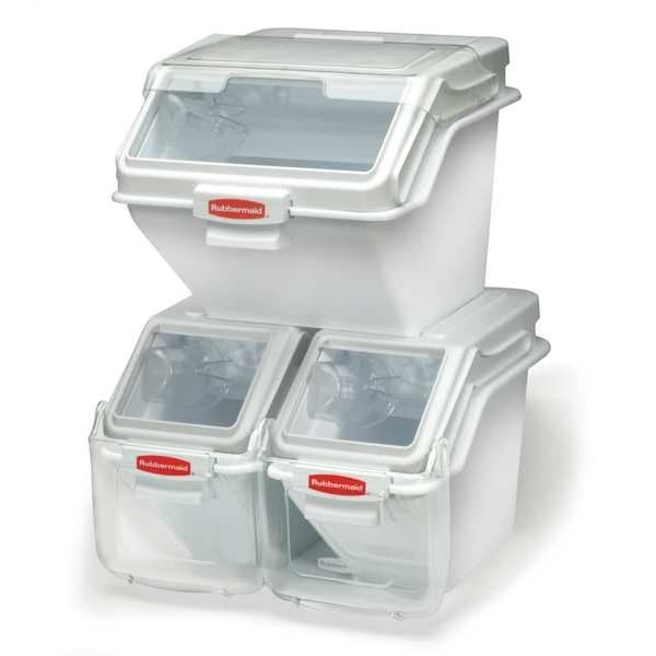 Rubbermaid Commercial Fg9g5700wht Proserve 100 Cup Ingredient Bin Bulk Storage