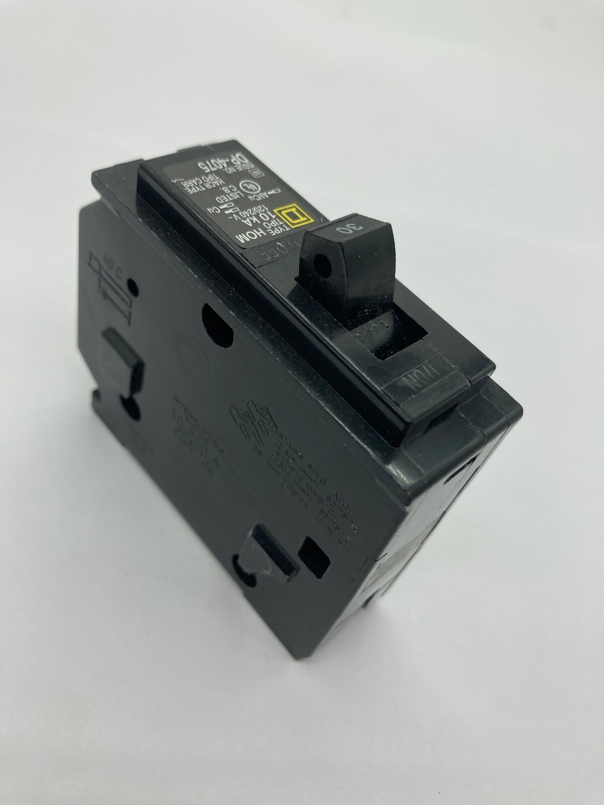 NEW Homeline HOM130 1 Pole 30A 120V Plug In HOM Square D Circuit Breaker No Box
