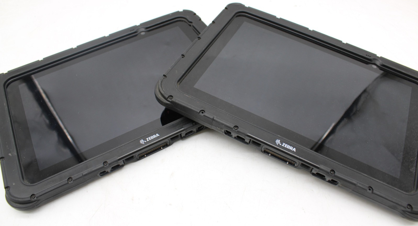 LOT OF 2 Zebra ET51CT ET51 Enterprise Tablets ET51CT-G21E-0004 – FOR PARTS