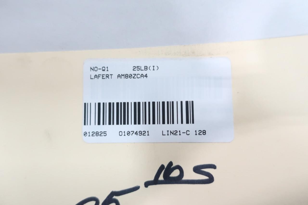 Lafert AM80ZCA4 Ac Motor 3ph 1-1/2hp 1660rpm 208-230/440-460v-ac