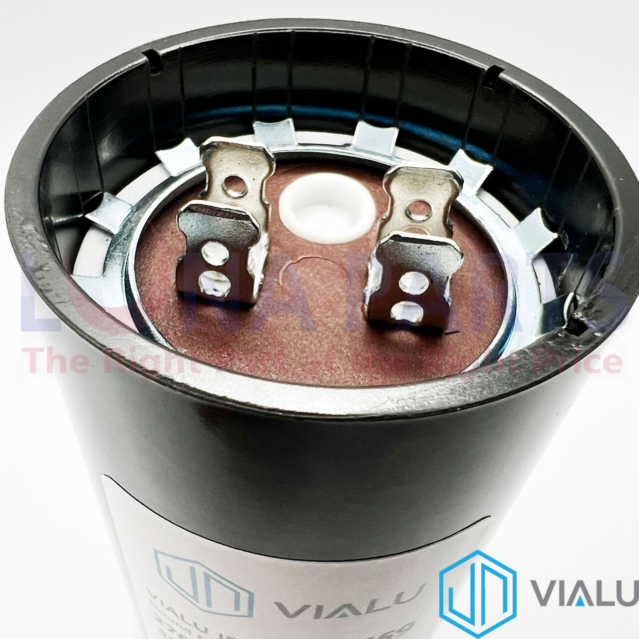 Pack of 5 – VIALU – 270-324 uf/MFD 330 VAC volts Round Start Capacitor 50/60 Hz
