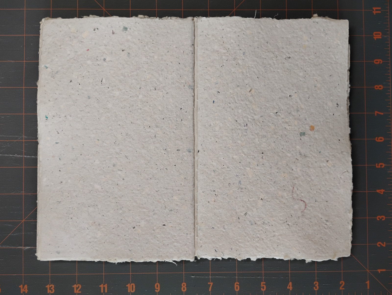 Handmade Paper With Handmade Cover Blank Book For Journaling, Photos, Scrapping