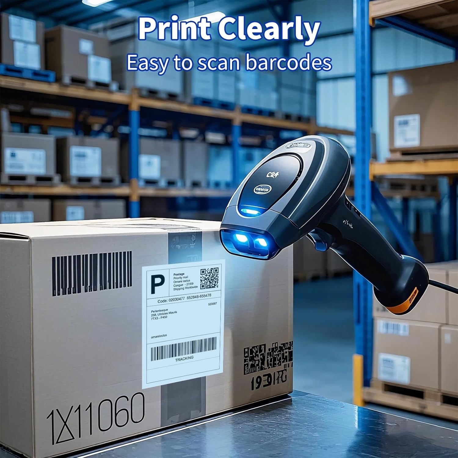 4″ x 6″ Direct Thermal Labels, 4000 Fanfold Shipping Labels with Perforated L…