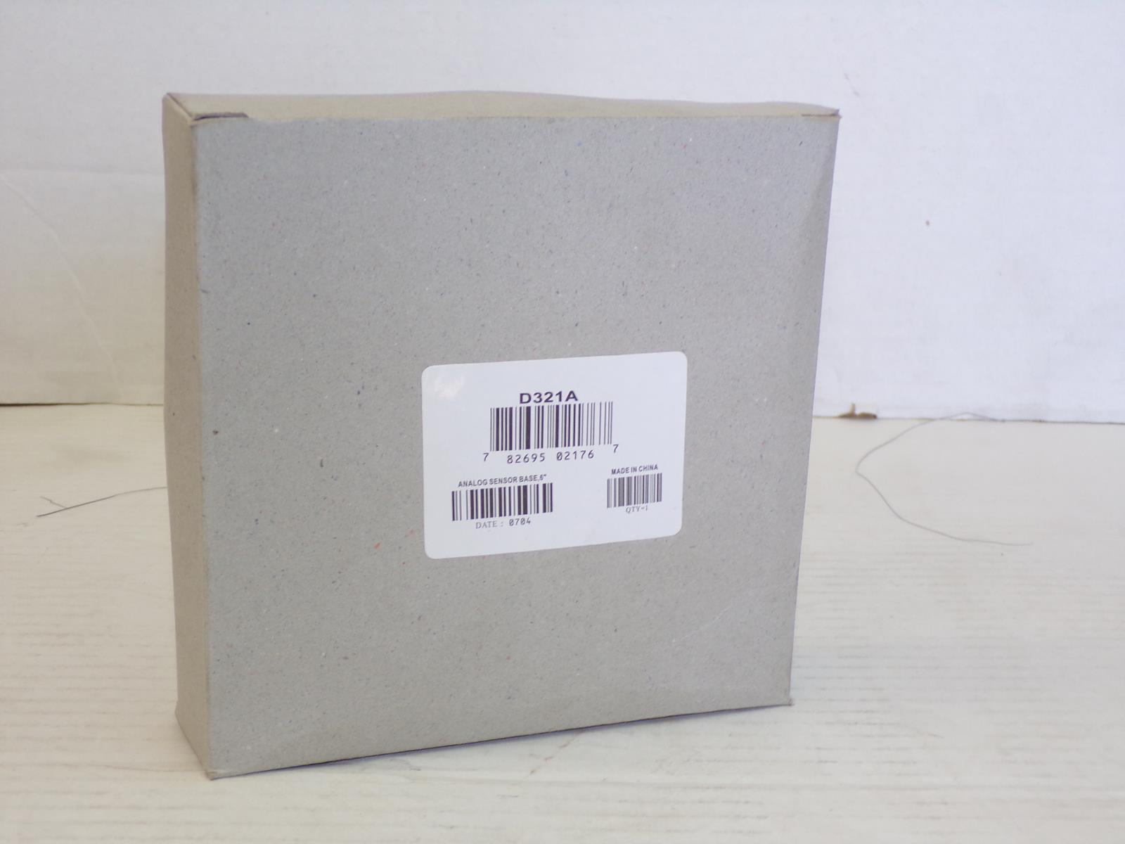 Radionics Bosch D321A Fire Alarm Systems 6 in. (15 cm) Analog Detector Base