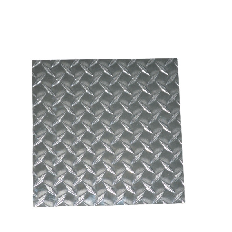 5 Bar Tread Aluminium Square Plate 10.6″ Anti‑slip Panel for Industrial Building