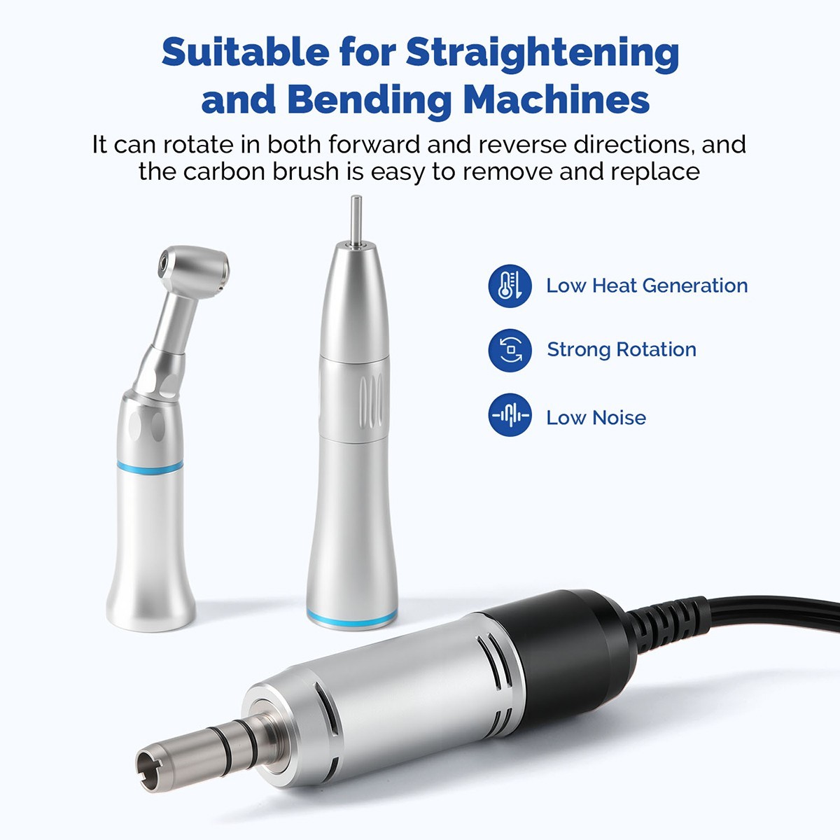 Dental Lab Marathon Electric Micromotor E-Type Handpiece 35K RPM Polishing Motor