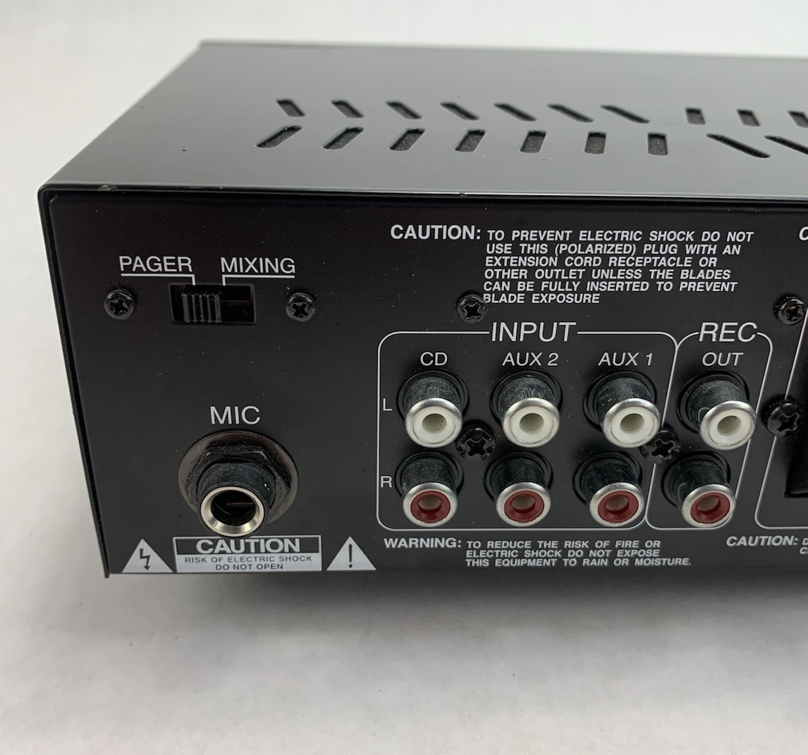 Pyle Pro PTA3 2x75W Stereo Power Amplifier – Power Tested