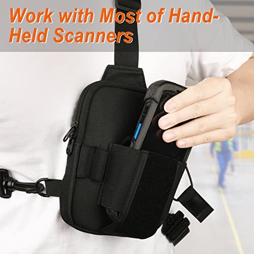 USPS Postal Scanner Chest Harness Pouch Black