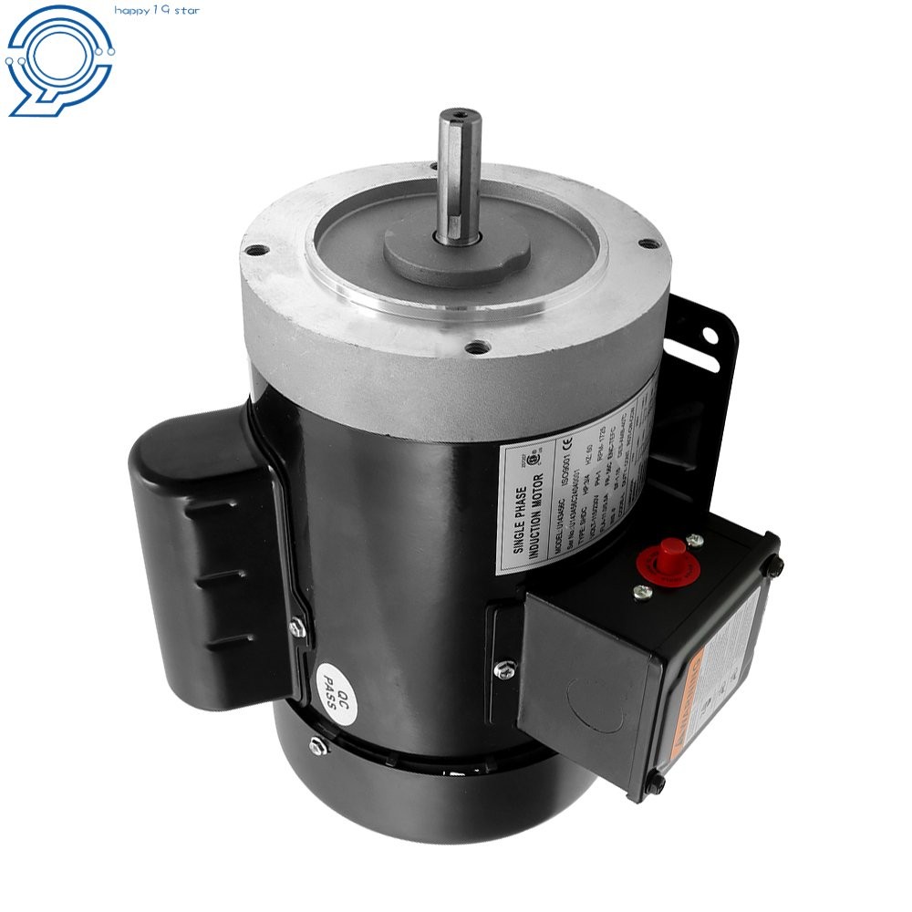 115V/230V 3/4 HP Electric Motor Single Phase 1725 rpm 5/8» shaft 56C Frame
