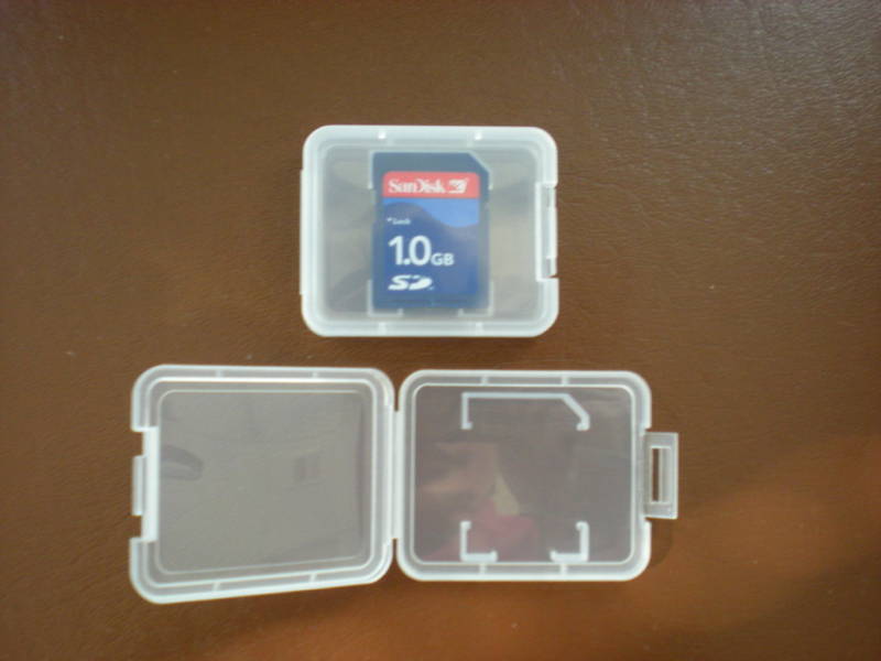 20 PCS SD CARD CASE FOR SD SDHC MEMORY CARD, MICRO SD ADAPTER, CLEAR, SD-DL9