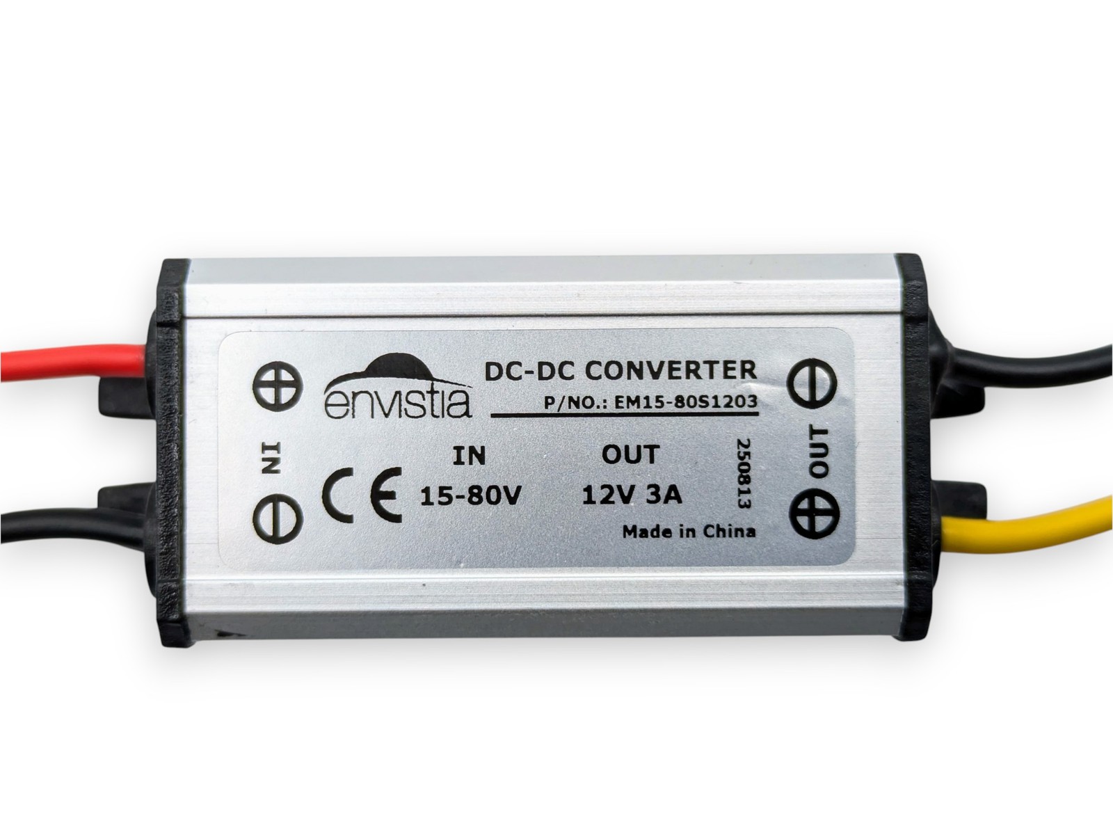 15-80V In To 12V Out 3A 36W DC-DC Waterproof Buck Converter Module
