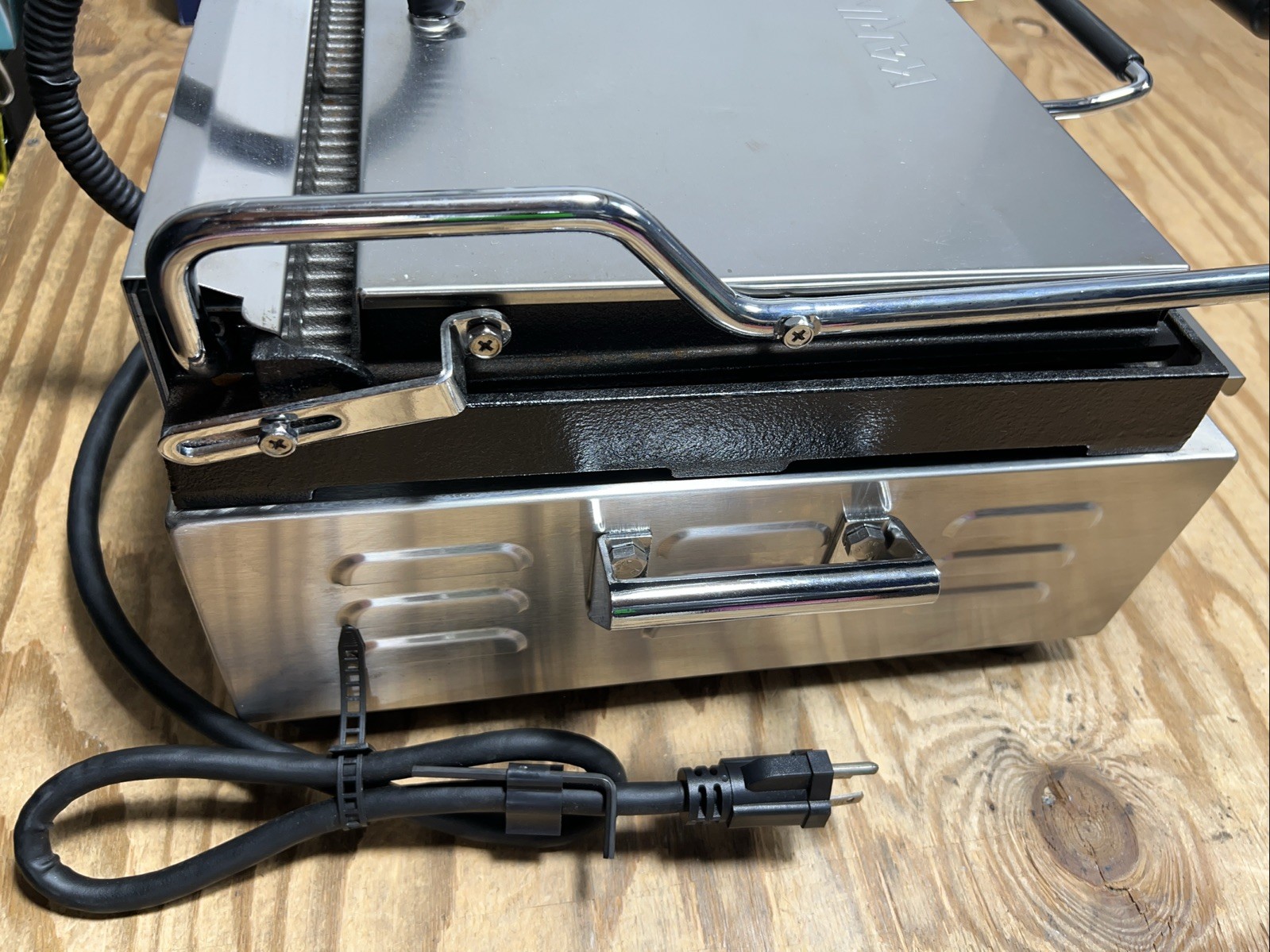 Waring WPG250 Commercial Panini Express Grooved Plates 120v «TESTED»