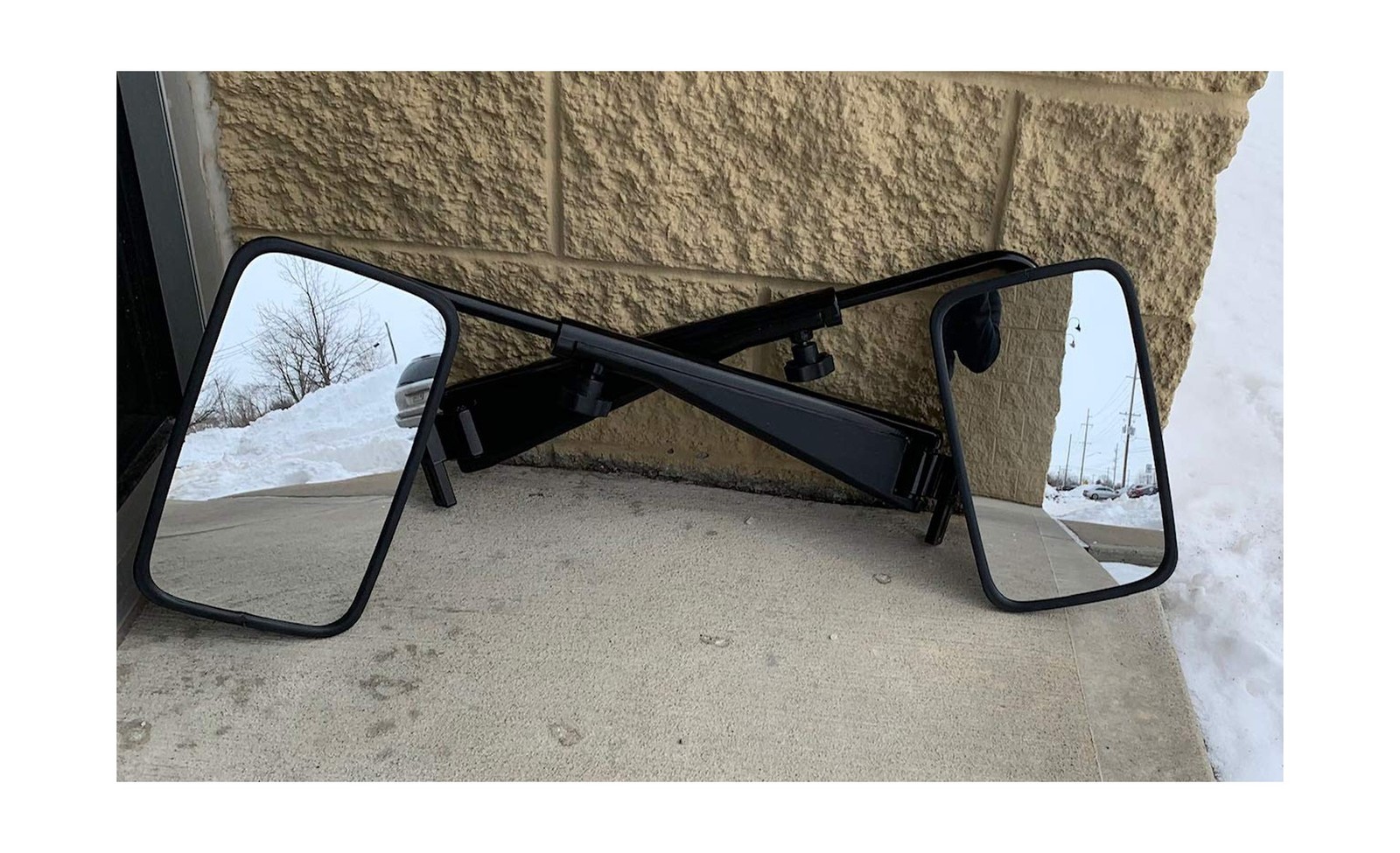 7″ x 12″ Mirrors Extension Mirror Kit for John Deere tractors 4320, 4520, 472…
