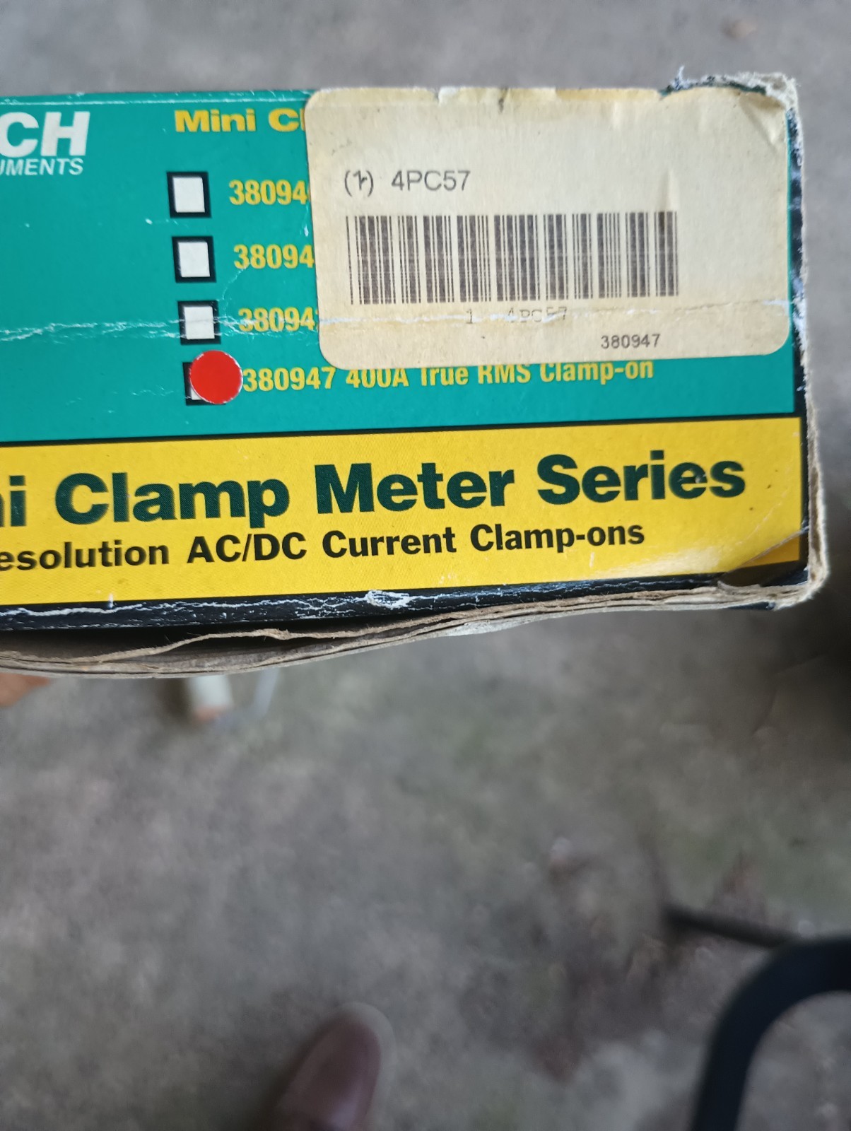 Extech 380947 400A True RMS Clamp MultiMeter VGC