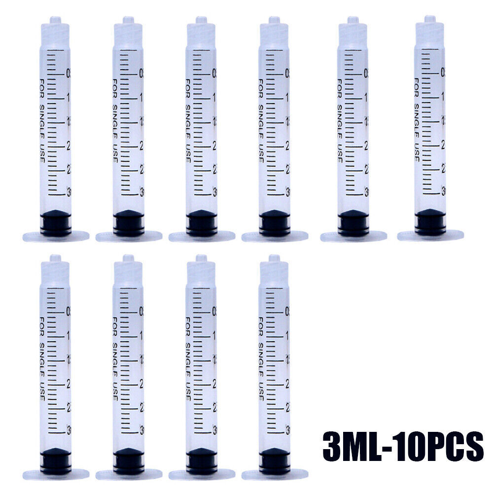 10pcs Syringe Threaded Needle Tubes Hydrolifting Needle EZ Injector No Push Rod