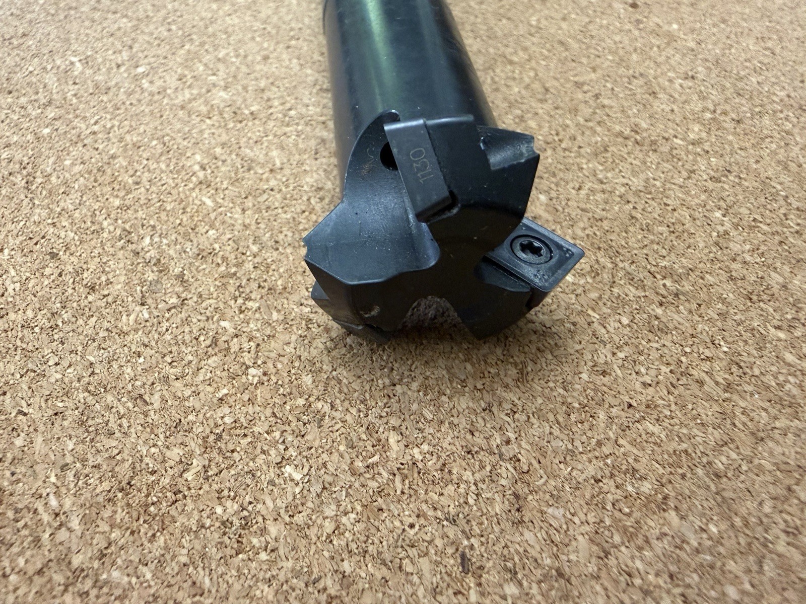 Indexable Sandvik Chamfer Mill 1.25” Diameter x 3 Flute x .787 Shank Used!!!!