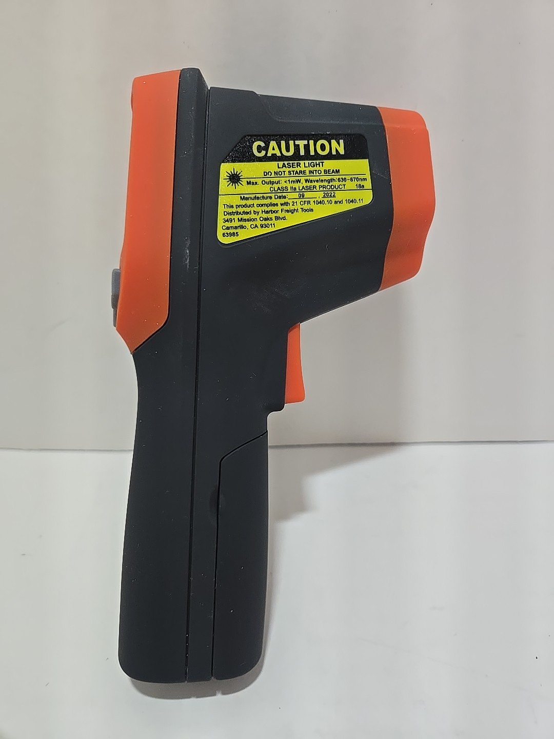 Ames Instruments 12:1 Infrared Laser Thermometer Tested Working!