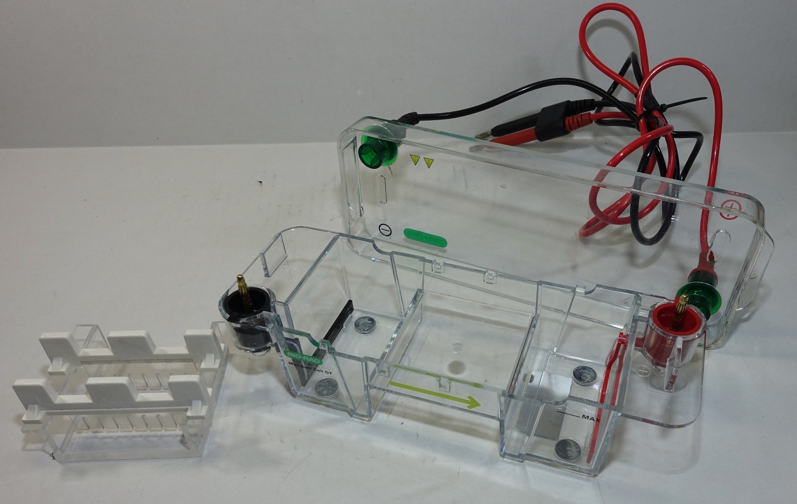 Bio-Rad Mini-Sub Cell GT DNA Electrophoresis Systems, Tray & 2 Combs, Complete