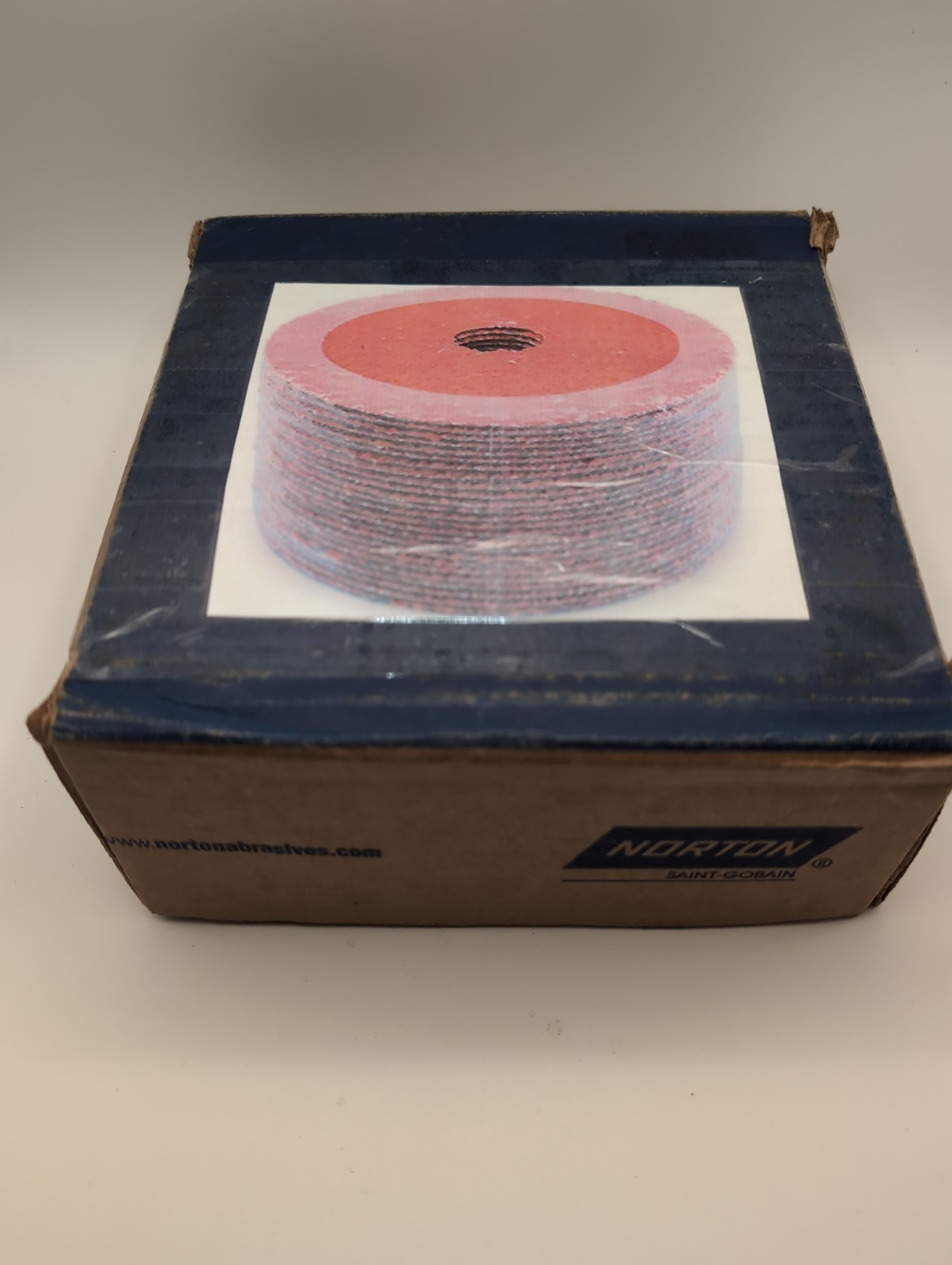 Norton Blaze SG F980 Fiber Discs 7″ x 7/8″ 24 Grit 25 Pack Box 69957398010 New