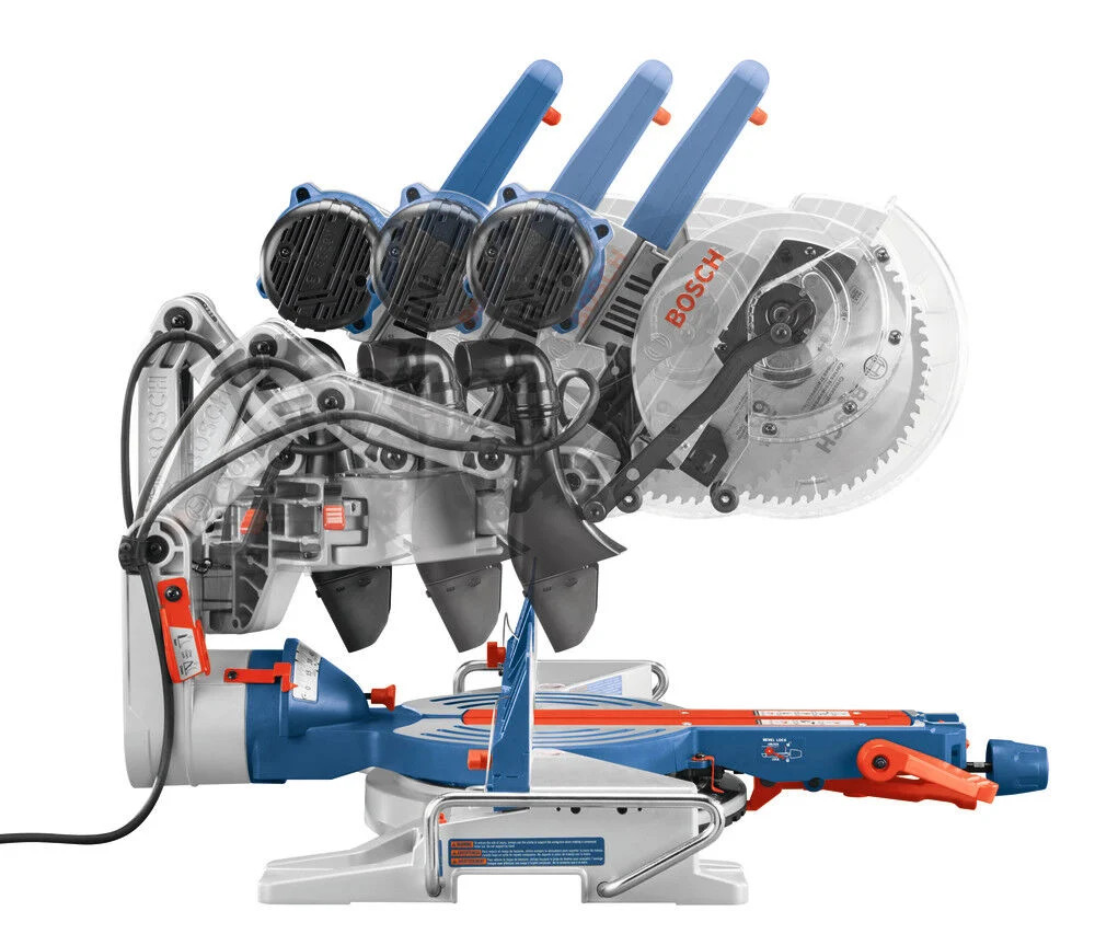 Bosch 10 Inch Dual-Bevel Glide Miter Saw, Refurbished