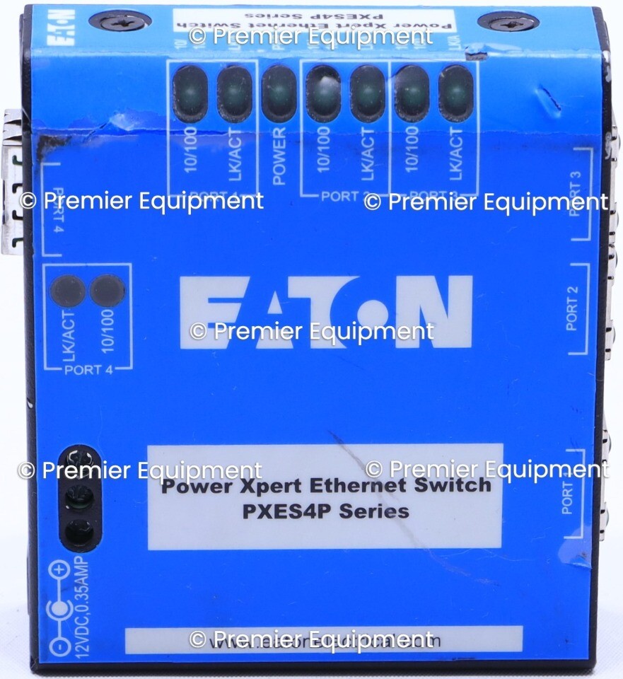 * EATON PXES4P24V 4 PORT ETHERNET SWITCH