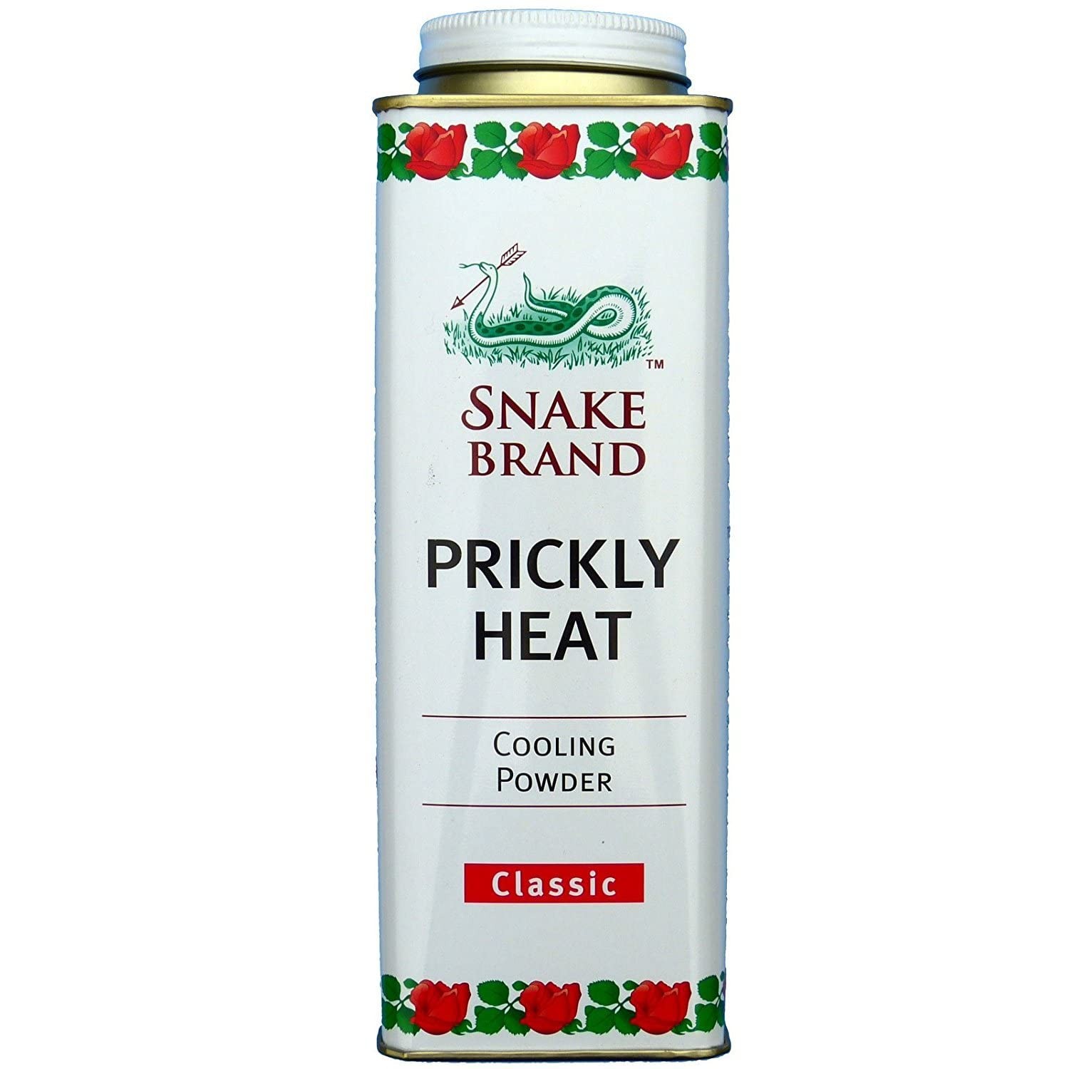 Snake Brand Prickly Heat Cooling Powder For Everyday Use – Anti-Chafing Heat