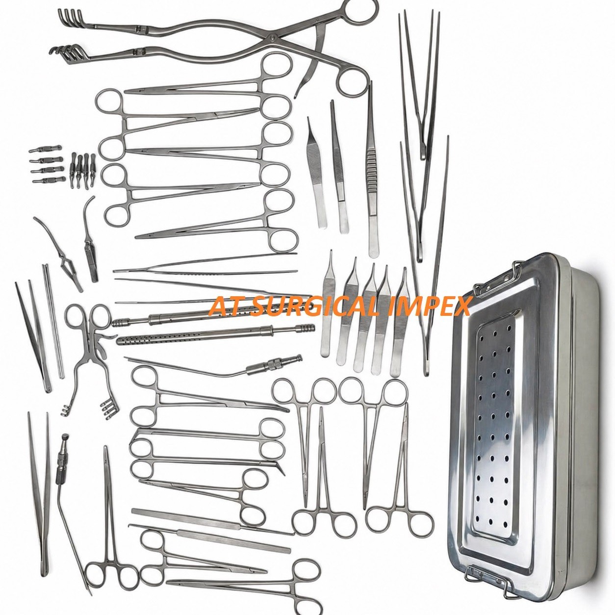 52 Pcs Vascular Surgery Instrument Set CE Certified German Steel Tools