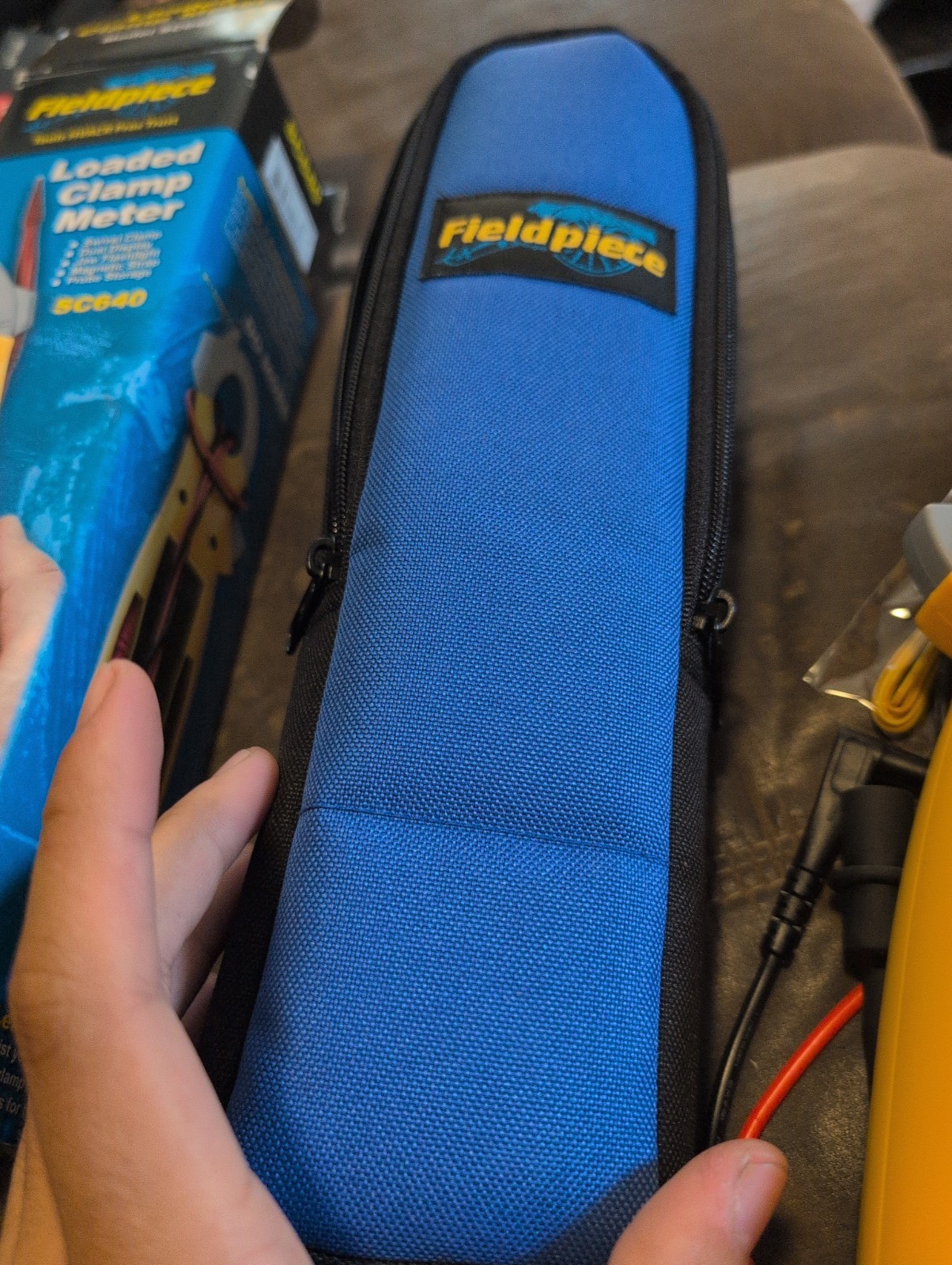Fieldpiece SC640 True RMS Clamp Meter CAT III 600V w/ Leads & Carry Case