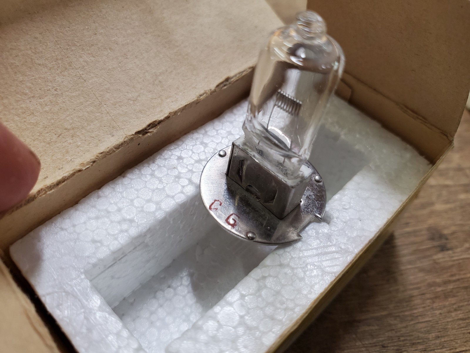 EHE Microscope Lamp Bulb, 12V 100W PG22, Riluma PN170 Switzerland, NOS