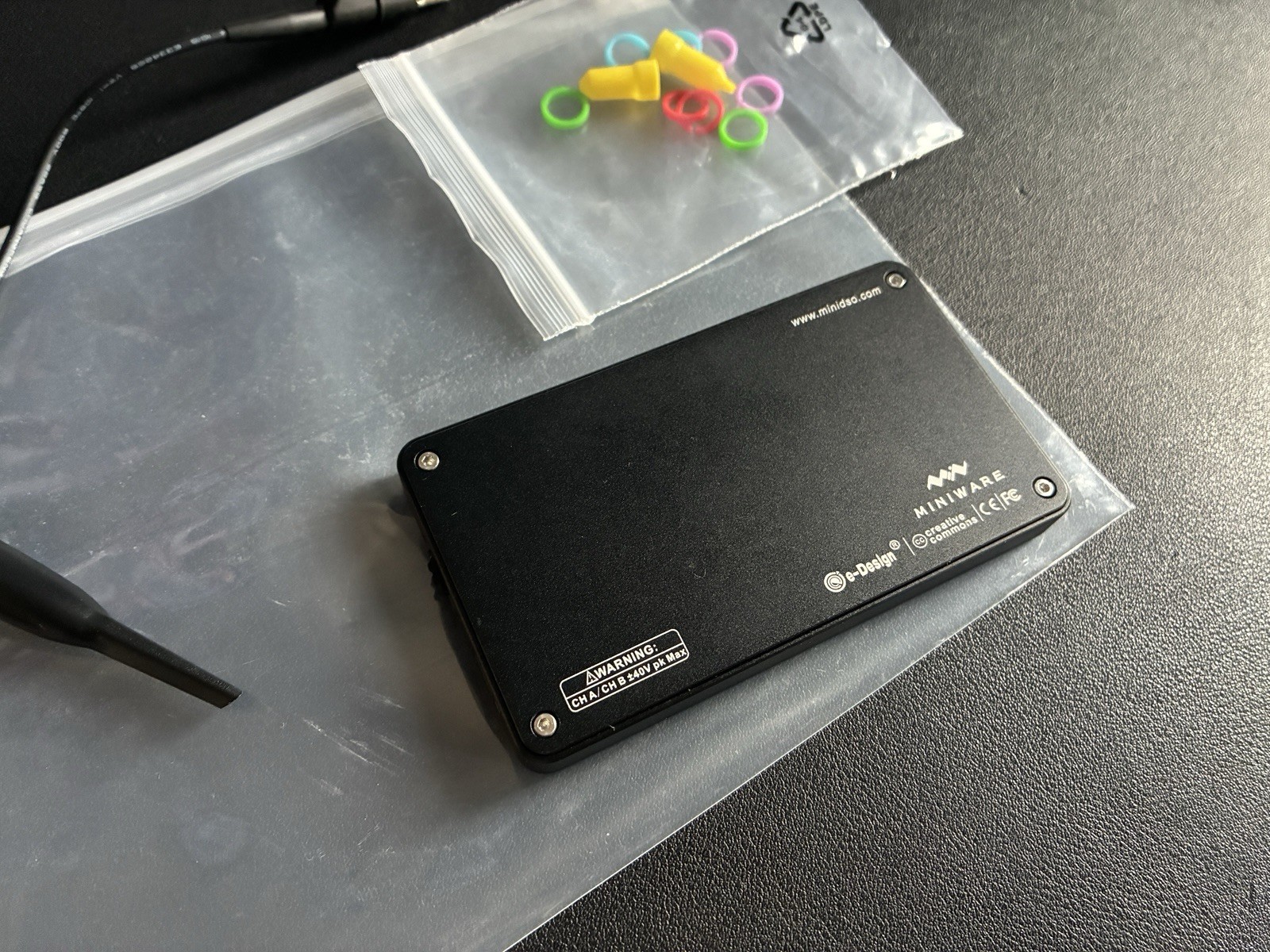 Miniware DS212 dual-channel Pocket Size Portable Handheld Mini Oscilloscope