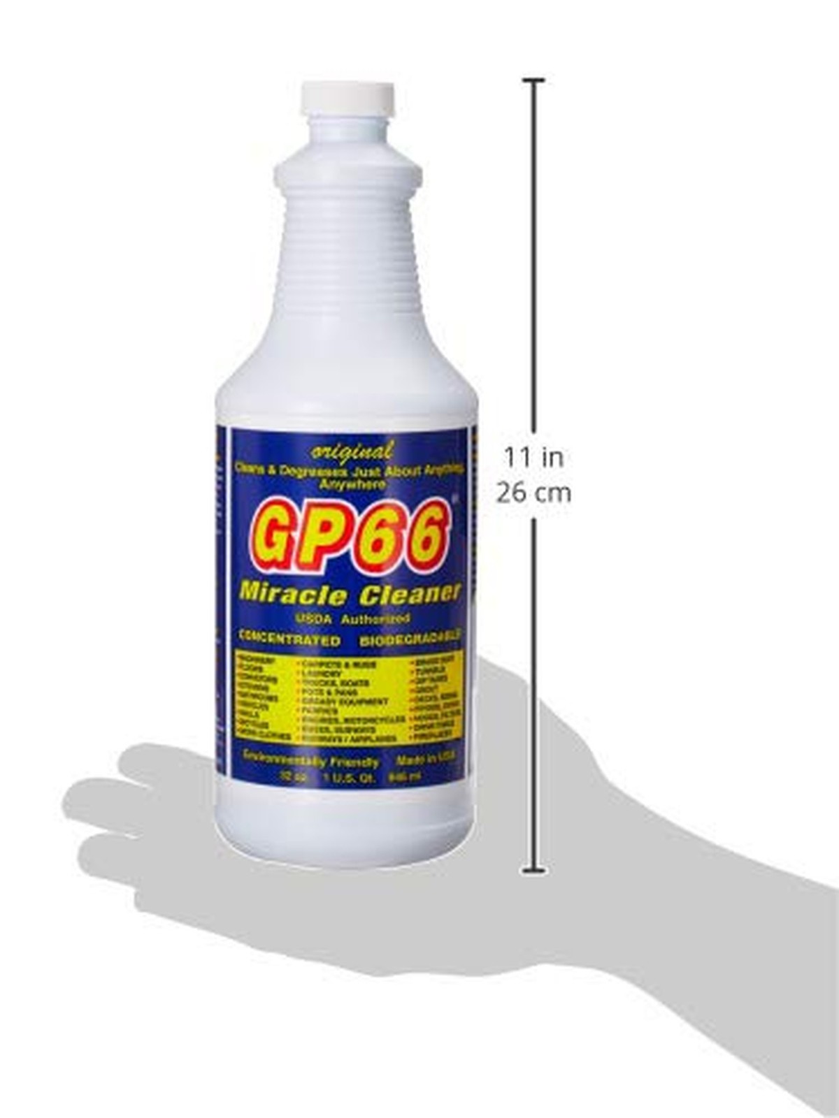 GP66 Green Miracle Cleaner Super Size (32 oz) – Powerful American M… Fas