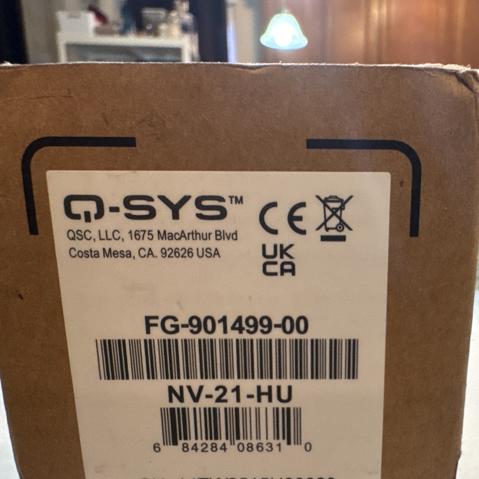Q-SYS NV-21-HU Network Video Endpoint HDMI In/Out PoE USB-C USB-A FG-901499-00