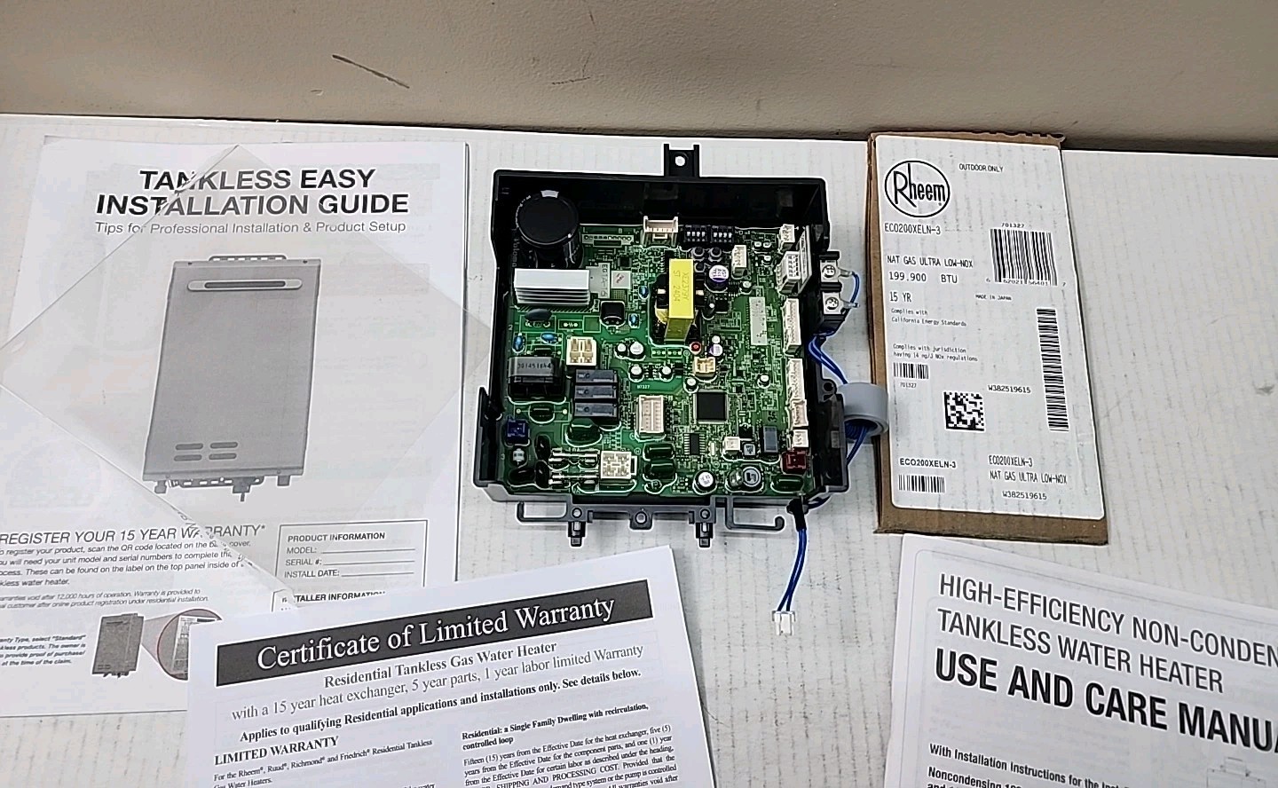 Rheem Control Board For Tankless Water Heater ECO200XELP-3