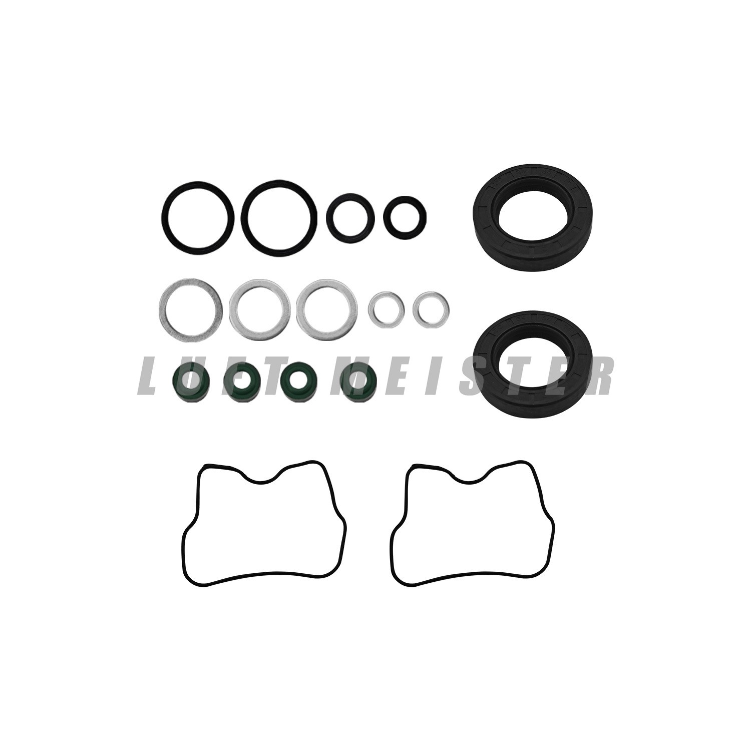 For John Deere 445 425 F911 Kawasaki FD620 D FD661 D Engine Rebuild Gasket Set
