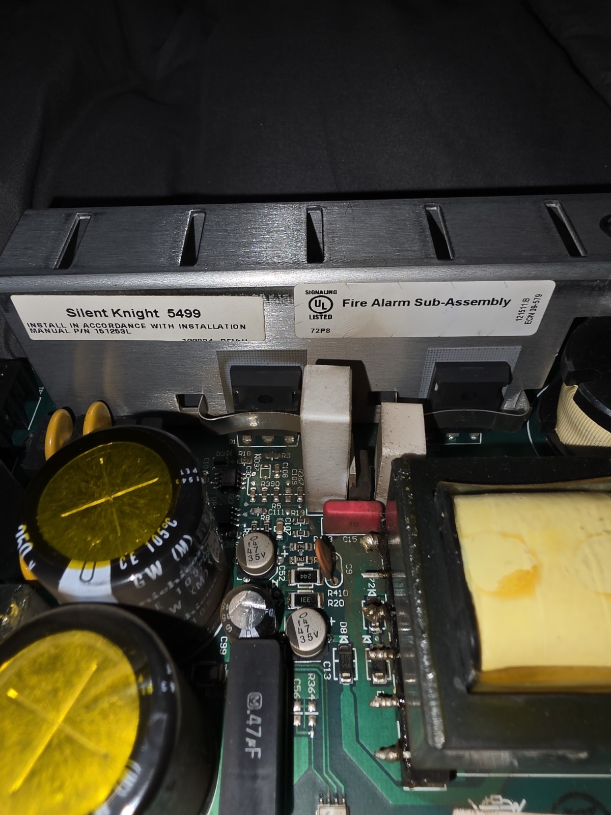 SILENT KNIGHT SK-5499. 9 Amp power supply, NO WARRANTY