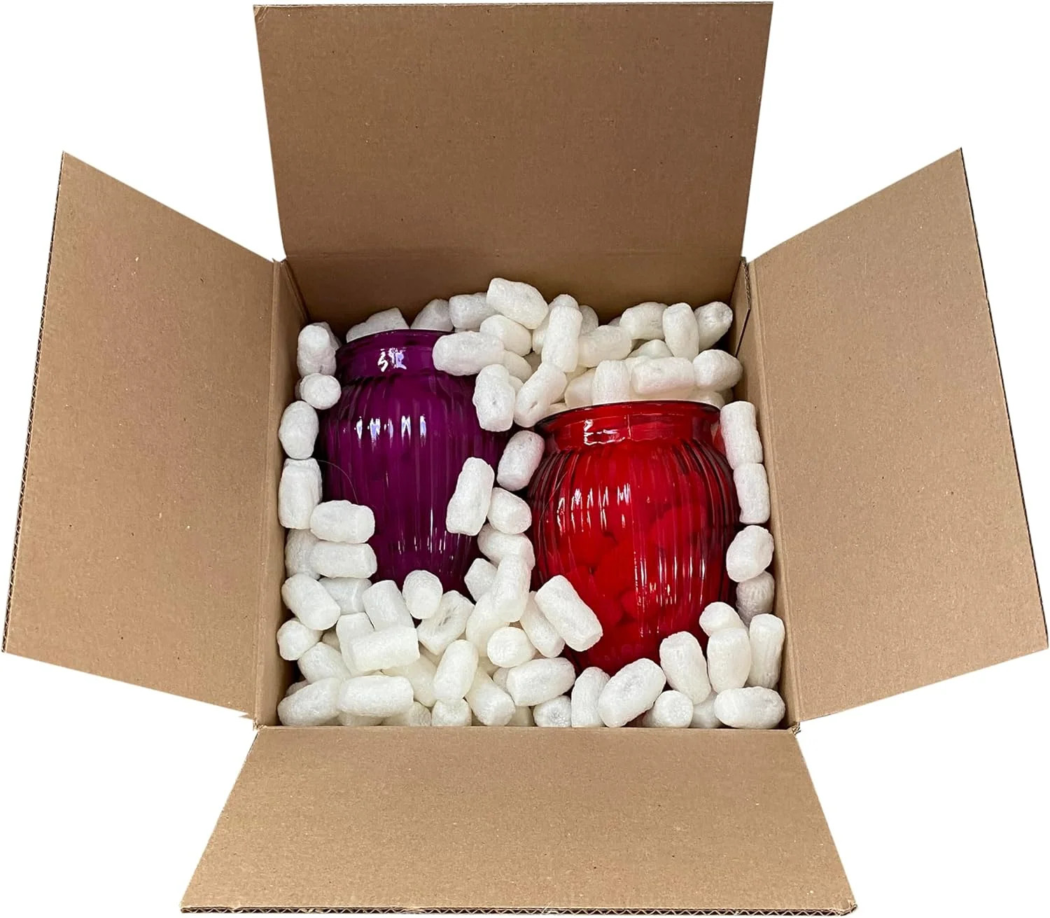 Packing Peanuts, 3.5 Cubic Feet, Beige | Bulk Loose Fill, For Shipping, Moving &