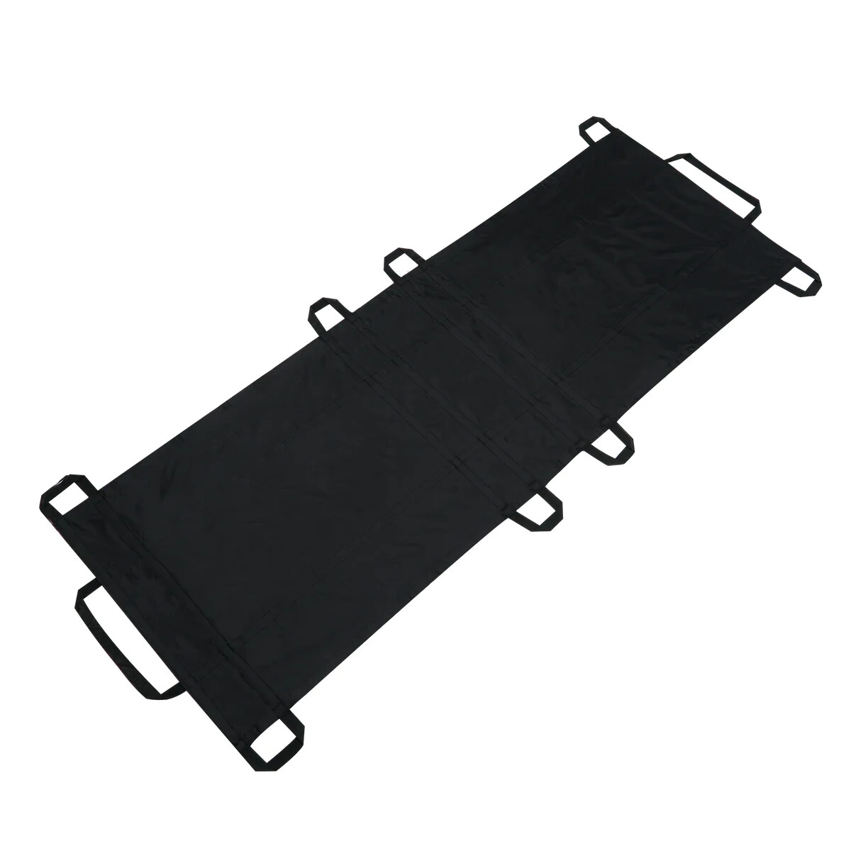Meditac Emergency Carry Litter Foldable Water Resistant Stretcher – Black