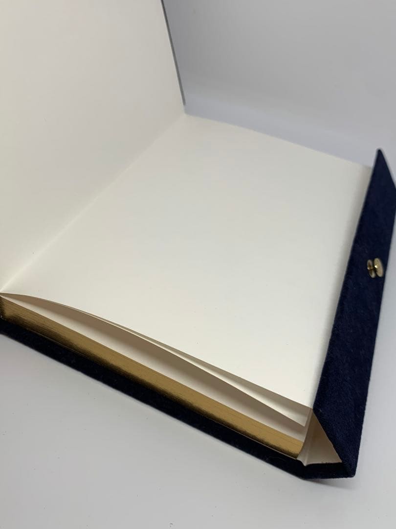 Christian Dior note notebook Navy Velvet cover