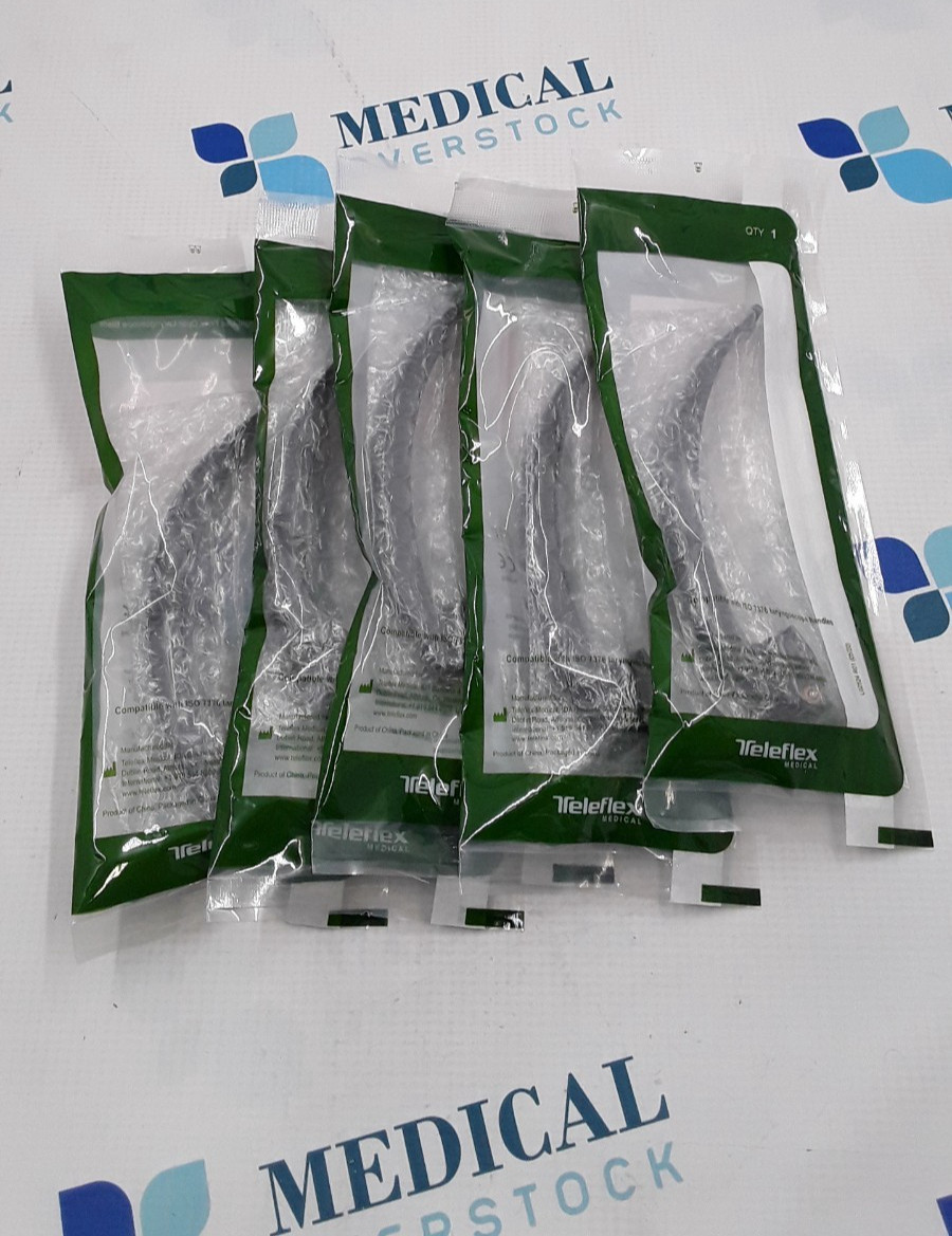 Teleflex Rusch Polaris MAC 4 Single Use Laryngoscope Blade REF 4150140 Lot of 5