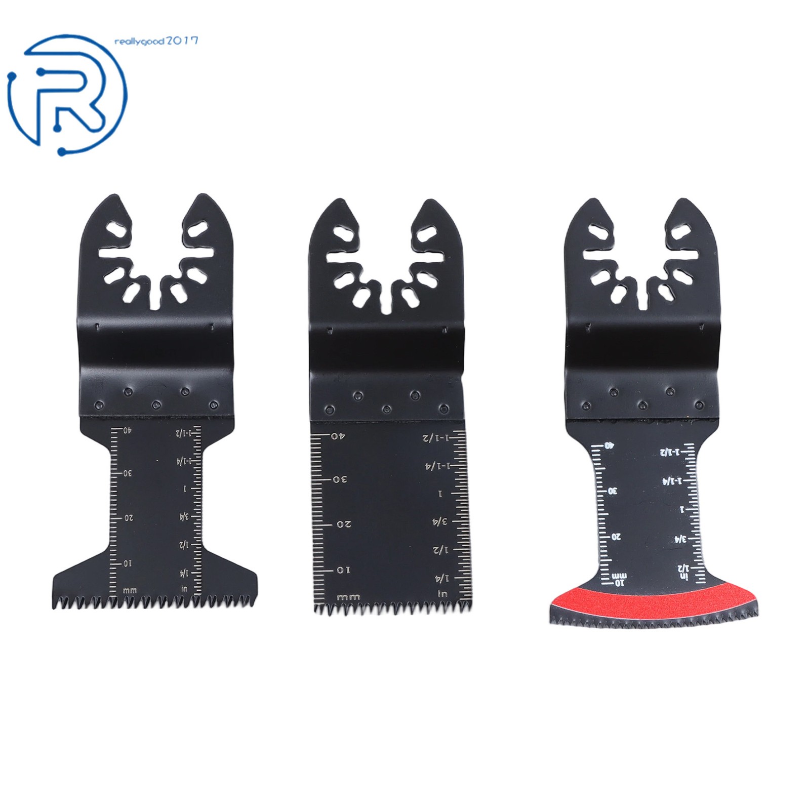 25Pcs Oscillating Tool Multi Tool Bi-metal Saw Blades Fit For Wood with Nails