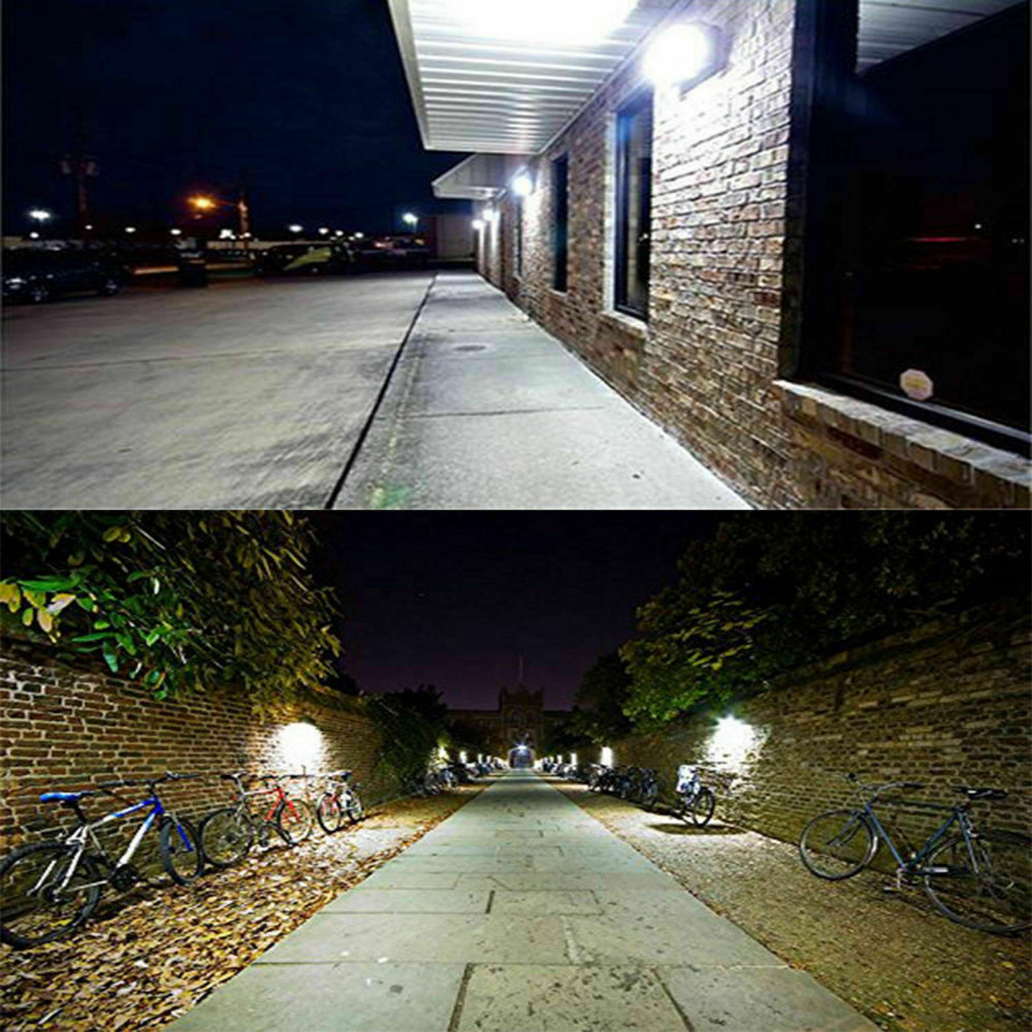120W Led Wall Pack Light Photocell Dusk to Dawn Outdoor Security Wallpack 5000K
