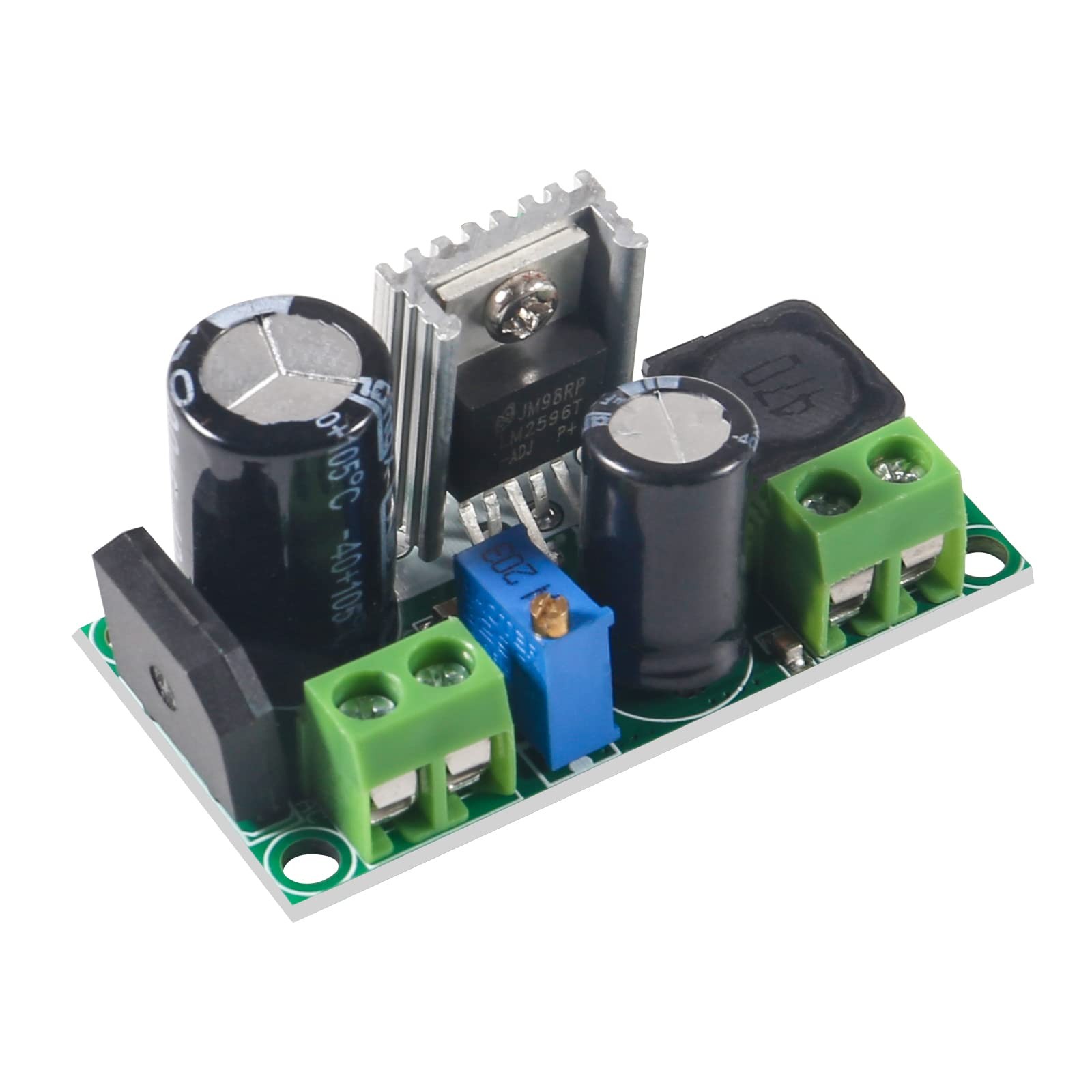 QCCAN 4PCS LM2596HV AC/DC to DC Step Down Buck Converter Module, Adjustable…