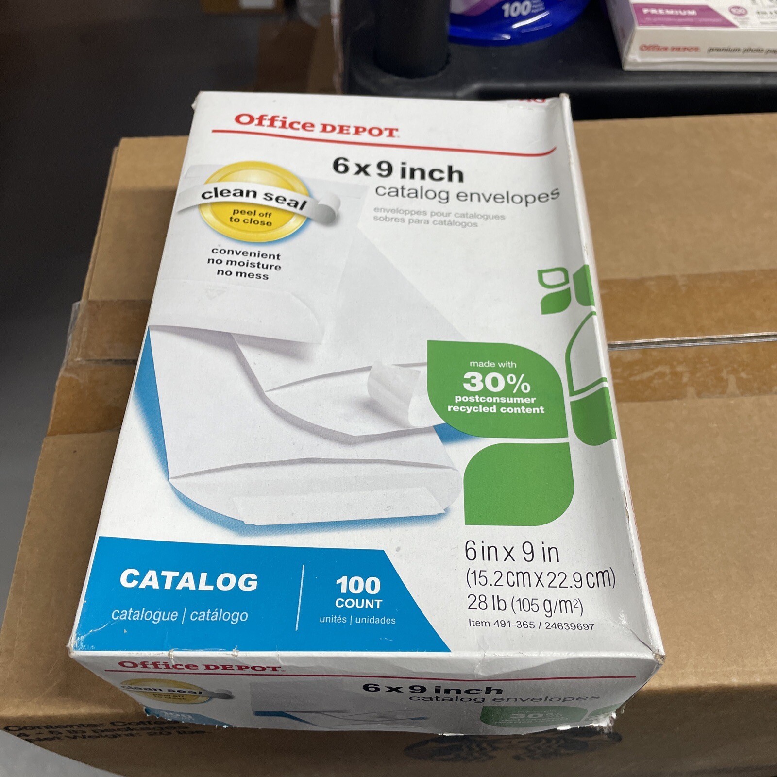 Catalog White Self Sealing Envelopes Mailers Shipping 100 Count 6 X 9 Inches S8