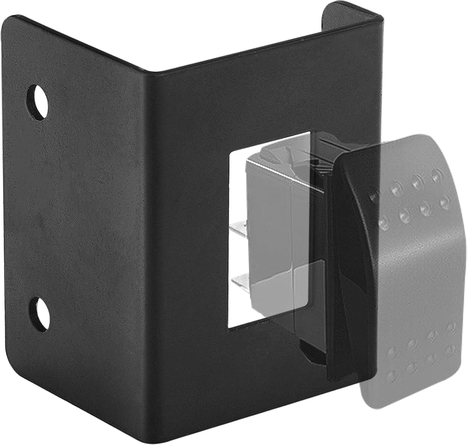 3014188 Rocker Switch Mounting Bracket for 12 Volt Double Momentary & Black