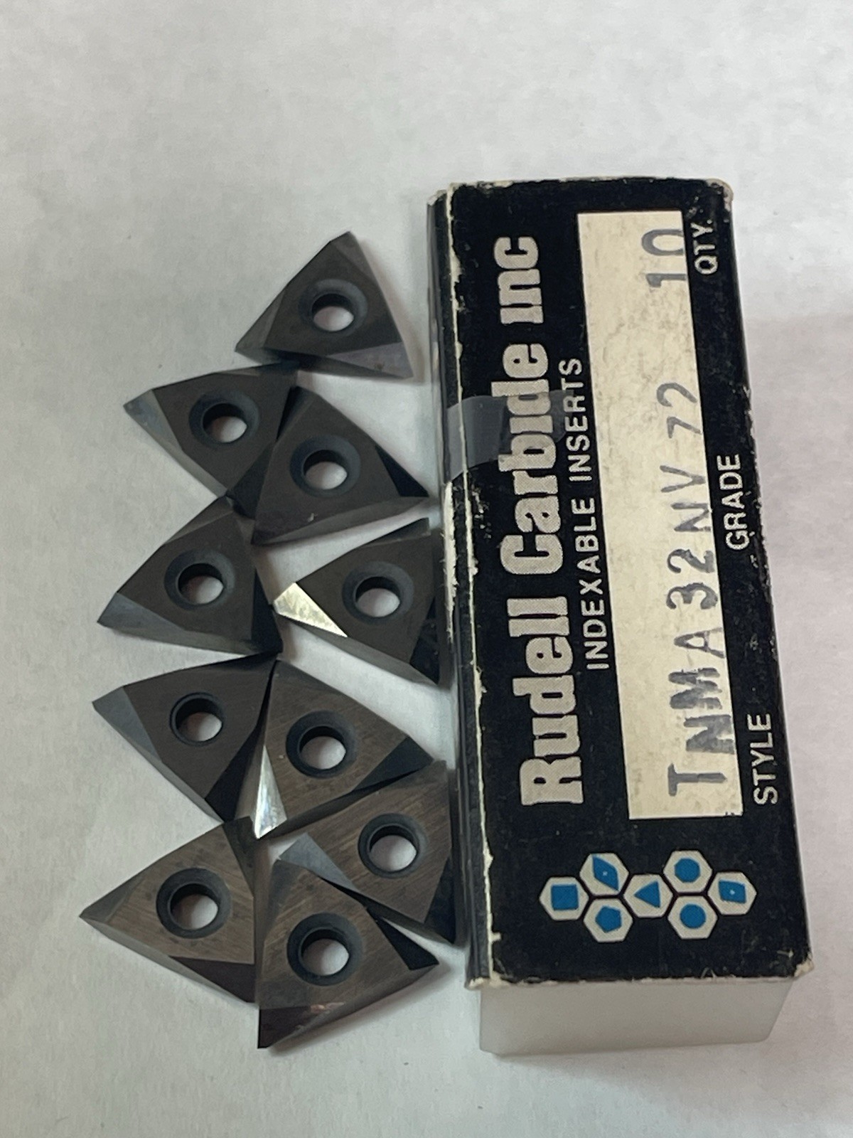 Rudell Carbide Threading Inserts TNMA 32NV Z2 Qty.10(26MY647)
