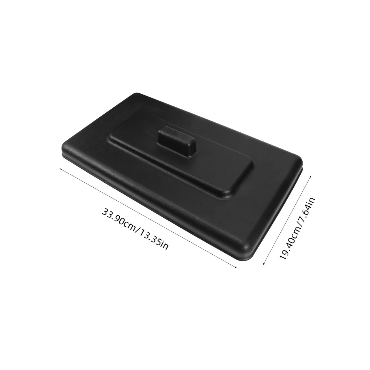 Kichvoe Ice Machine Cover 13.34X7.63X1.96In 33.90X19.40X5.00CM, Black